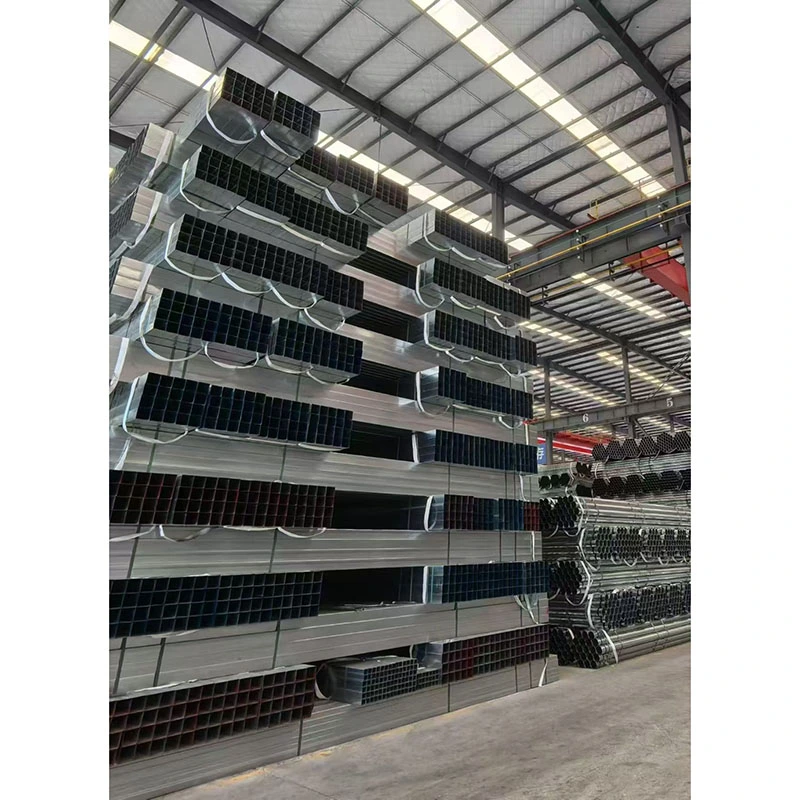Hot Dip Galvanized Square Rectangular Hollow Section Steel Tube